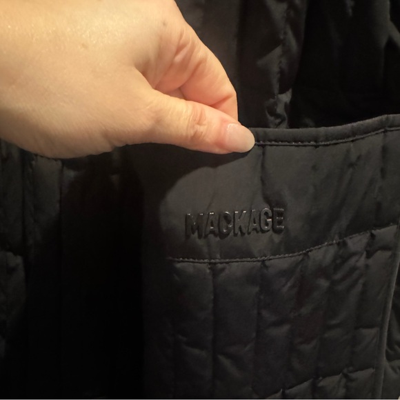 NWT Mackage Tadoka Down Quilted Trench Coat - Picture 5 of 8